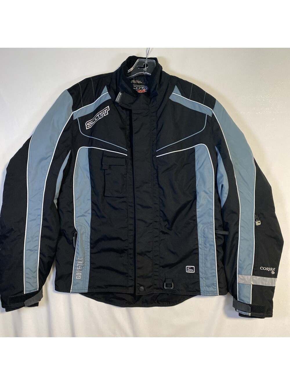 SCOTT Motorsports GORE TEX Reima Tech Cordura Coat Snowmobile Sz L Excellent Con